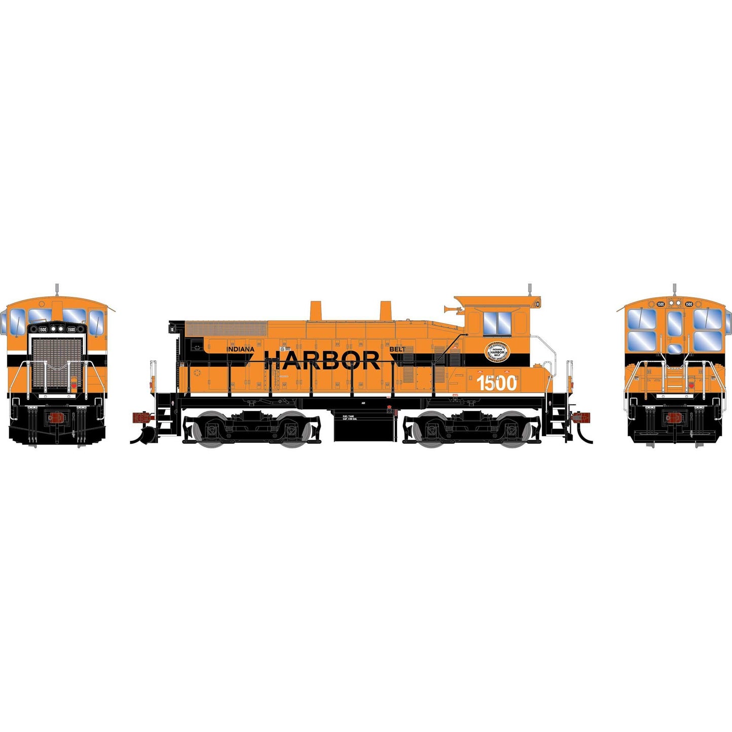 HO SW1500 Locomotive IHB #1500 (ATH-2512)