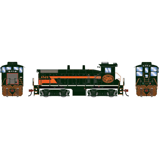 HO Athearn SW1500 Locomotive IHB #1512 (ATH-2514)