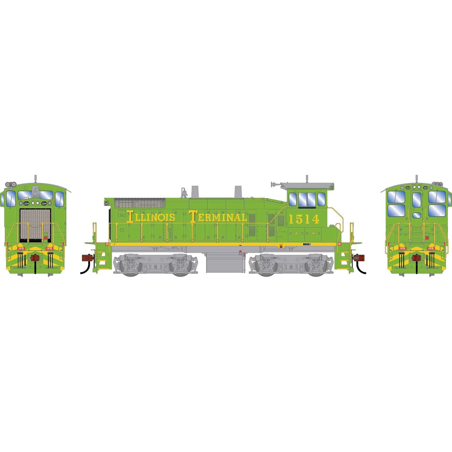 HO EMD SW1500 Locomotive ITC #1514 (ATH-2516)