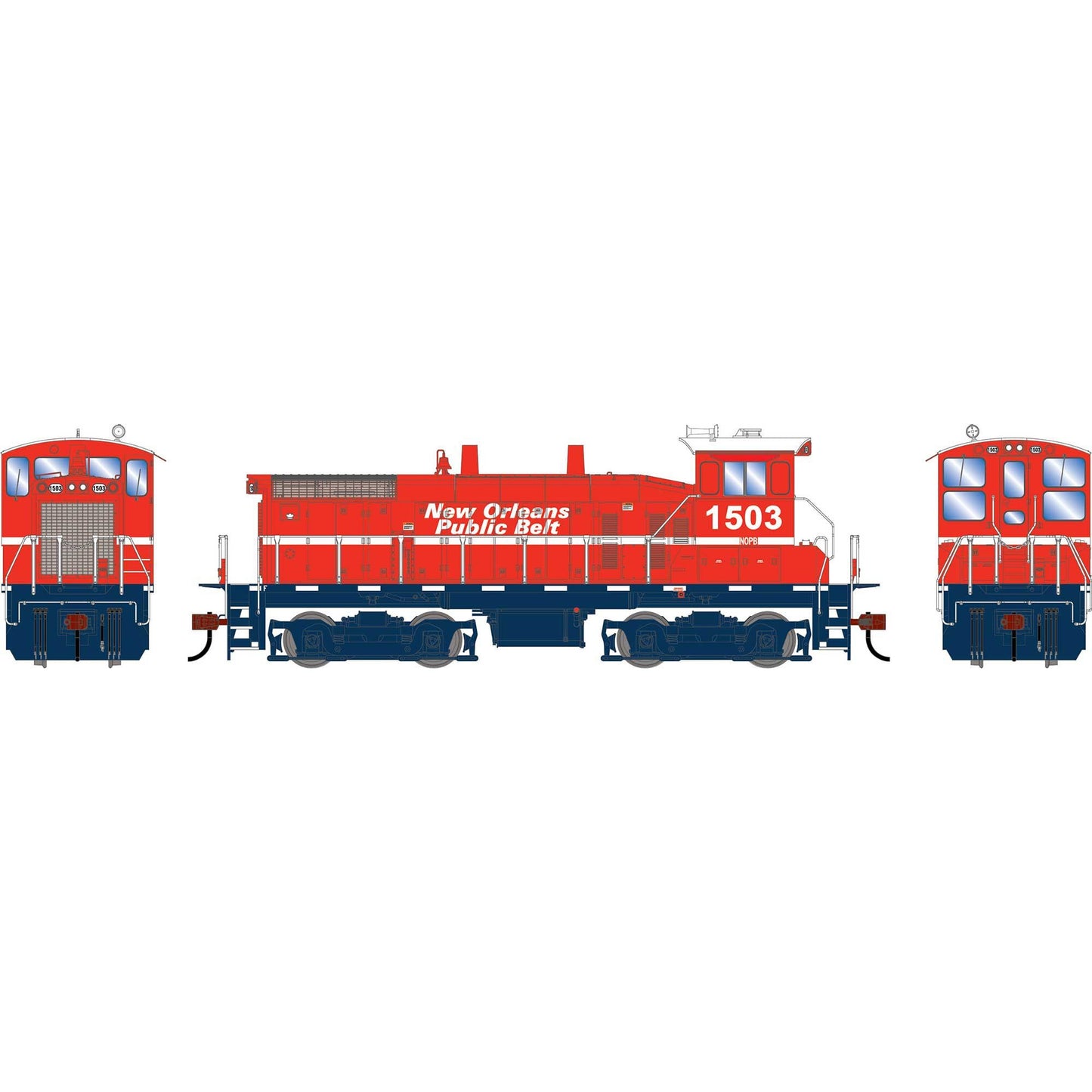 HO SW1500 Locomotive NOPB #1503 (ATH-2526)