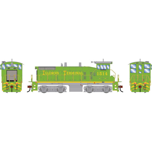 HO Athearn EMD SW1500 Locomotive with DCC and Sound, ITC #1514 (ATH-2536)