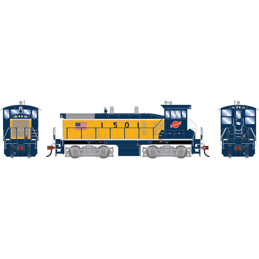 HO Athearn SW1500 Locomotive with DCC and Sound (ALS #1501) (ATH-2541)