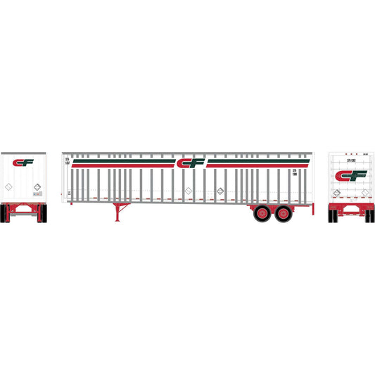 HO 48' Wedge Trailer Consolidated Freightways Model (ATH-2555)