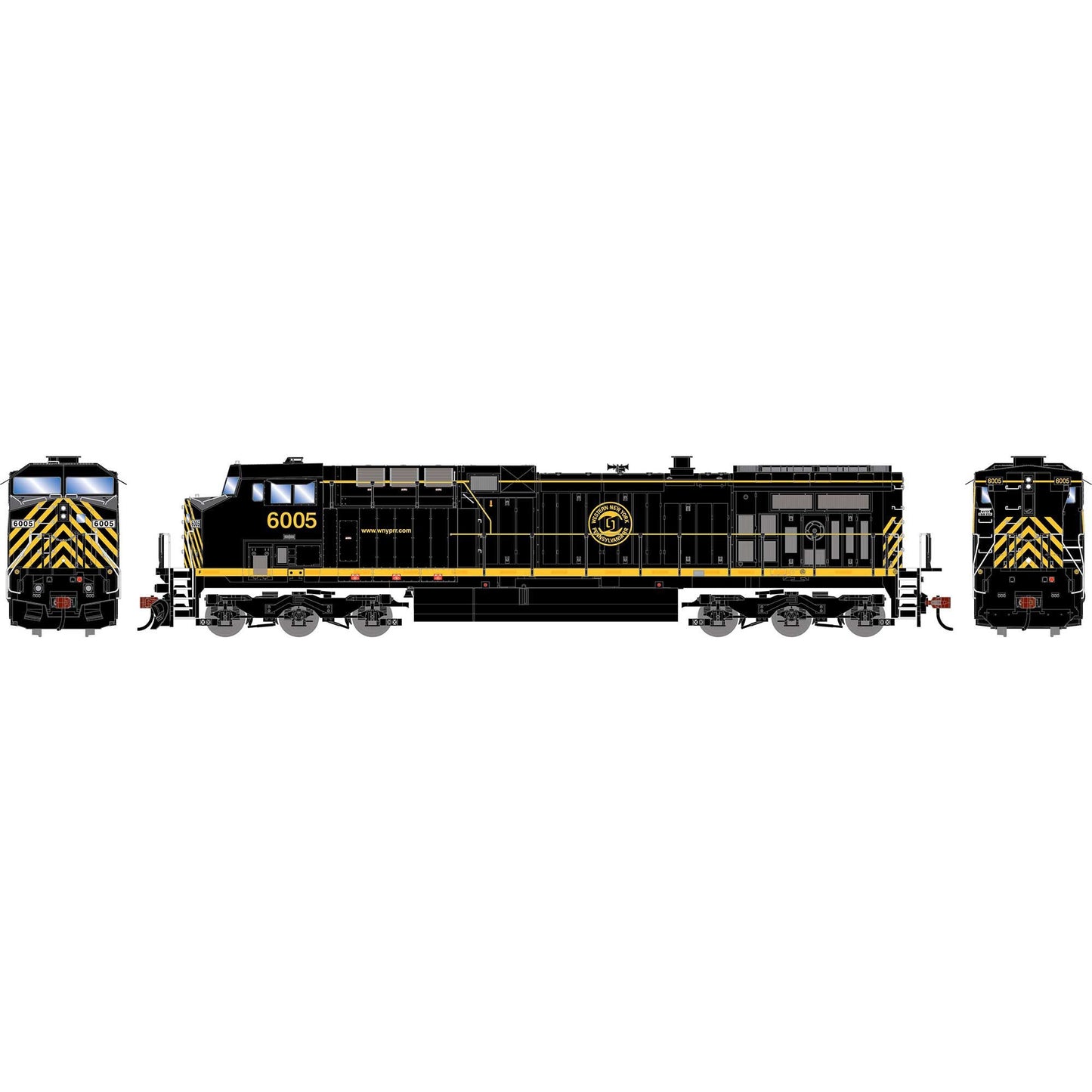 HO AC4400CW Locomotive WNYP #6005 (ATH-2572)