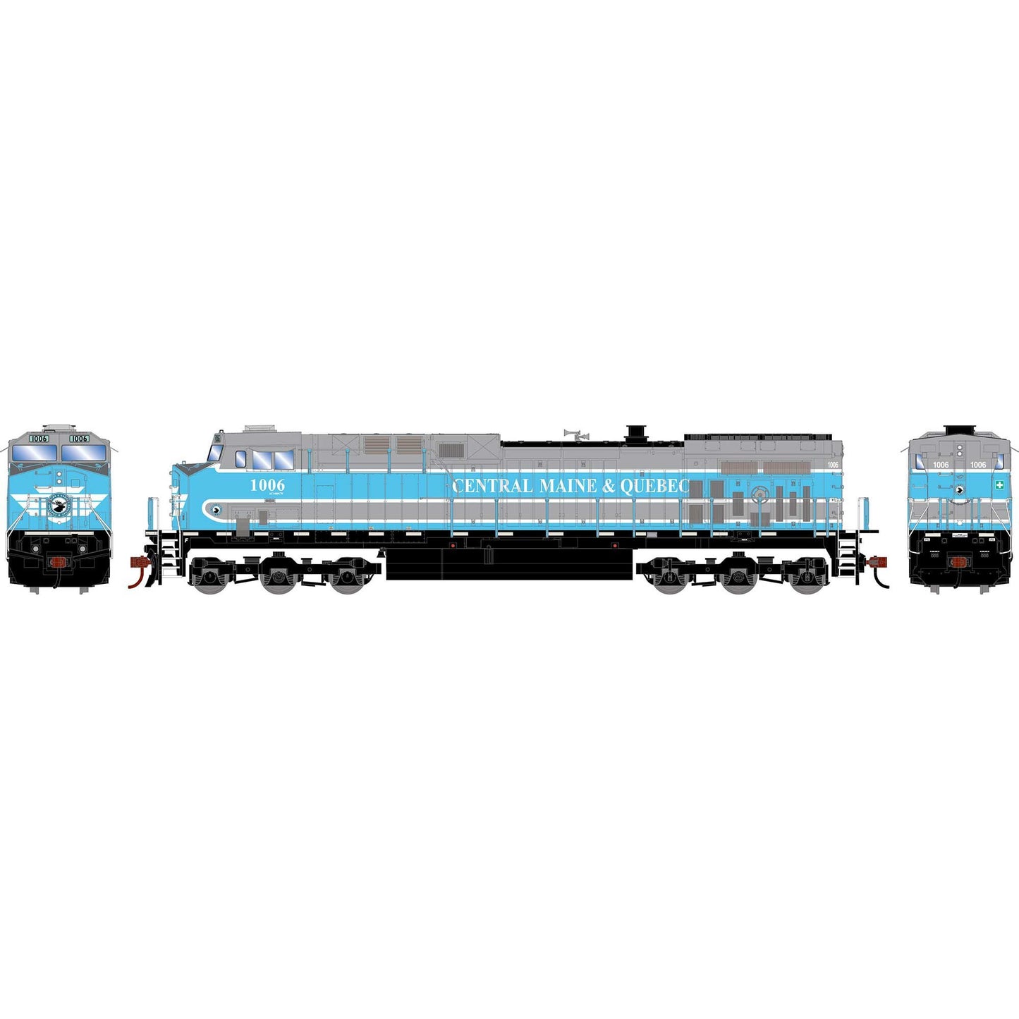 HO AC4400CW Locomotive CMQ #1006 (ATH-2574)