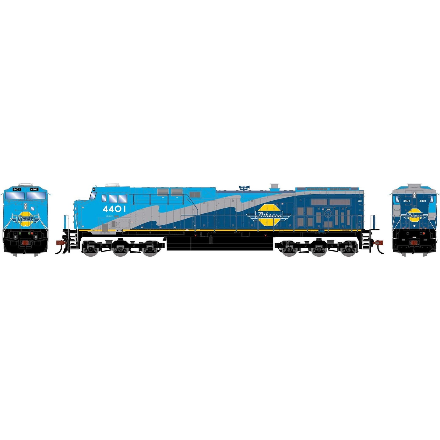 HO AC4400CW Locomotive (ATH-2578)