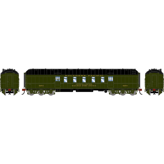 HO 60' Pullman Common Standard Postal Car, SP #4254 (ATH-2581)