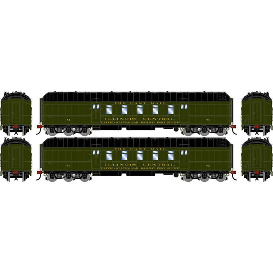 HO Pullman Common Standard Postal Car IC #81/82 (ATH-2584)