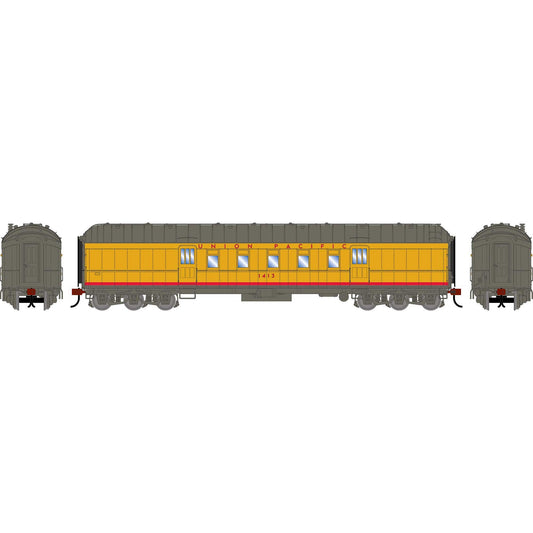 HO 60' Pullman Common Standard Postal Storage Car UP #1413 (ATH-2588)