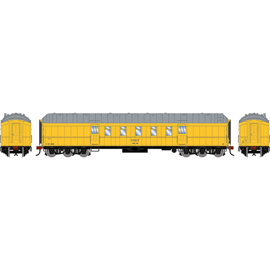 HO 60' Pullman Common Standard Postal Storage Car MOW Yellow (ATH-2589)