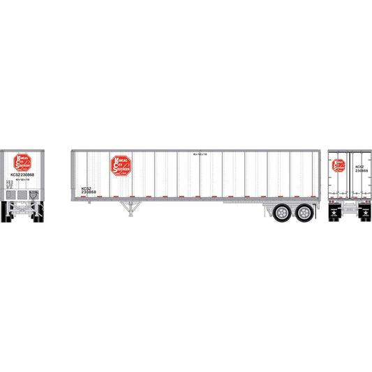 HO 45' Fruehauf Z-Van Trailer Smooth Side Model (ATH-2608)