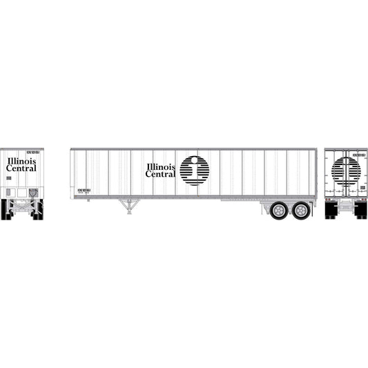 HO 45' Fruehauf Z-Van Smooth Side Trailer (ATH-2609)