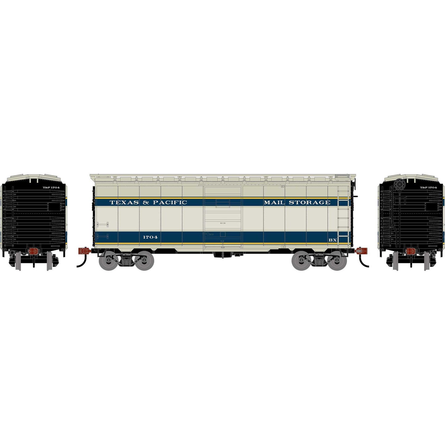 HO ATH 40' Superior Door Box Car TP #1704 (ATH-2628)