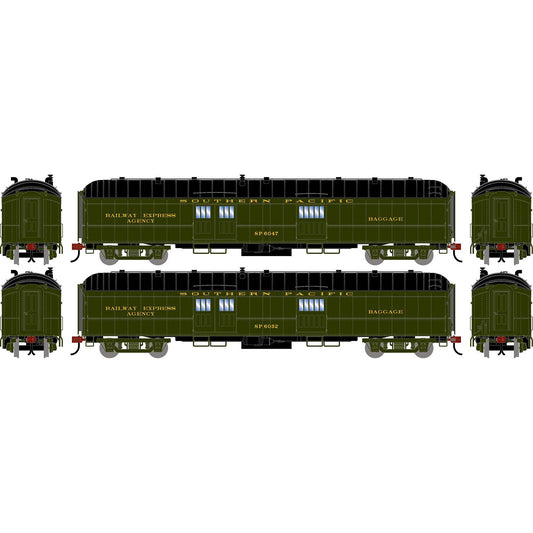 HO 60' Pullman Common Standard Baggage Car SP #6047/6052 (ATH-2638)