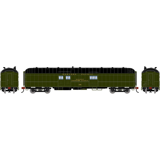HO 60' Pullman Common Standard Baggage Car WP #136 (ATH-2645)
