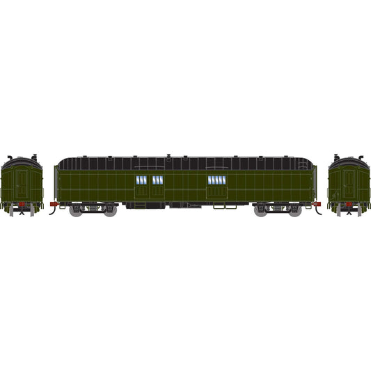 HO 60' Pullman Common Standard Baggage Car Unlettered (ATH-2650)