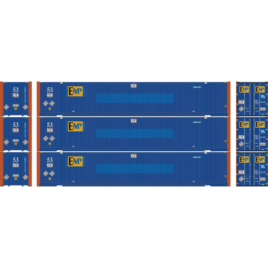 HO ATH 53' Jindo Containers EMHU 203345 203357 203381 (ATH-2657)