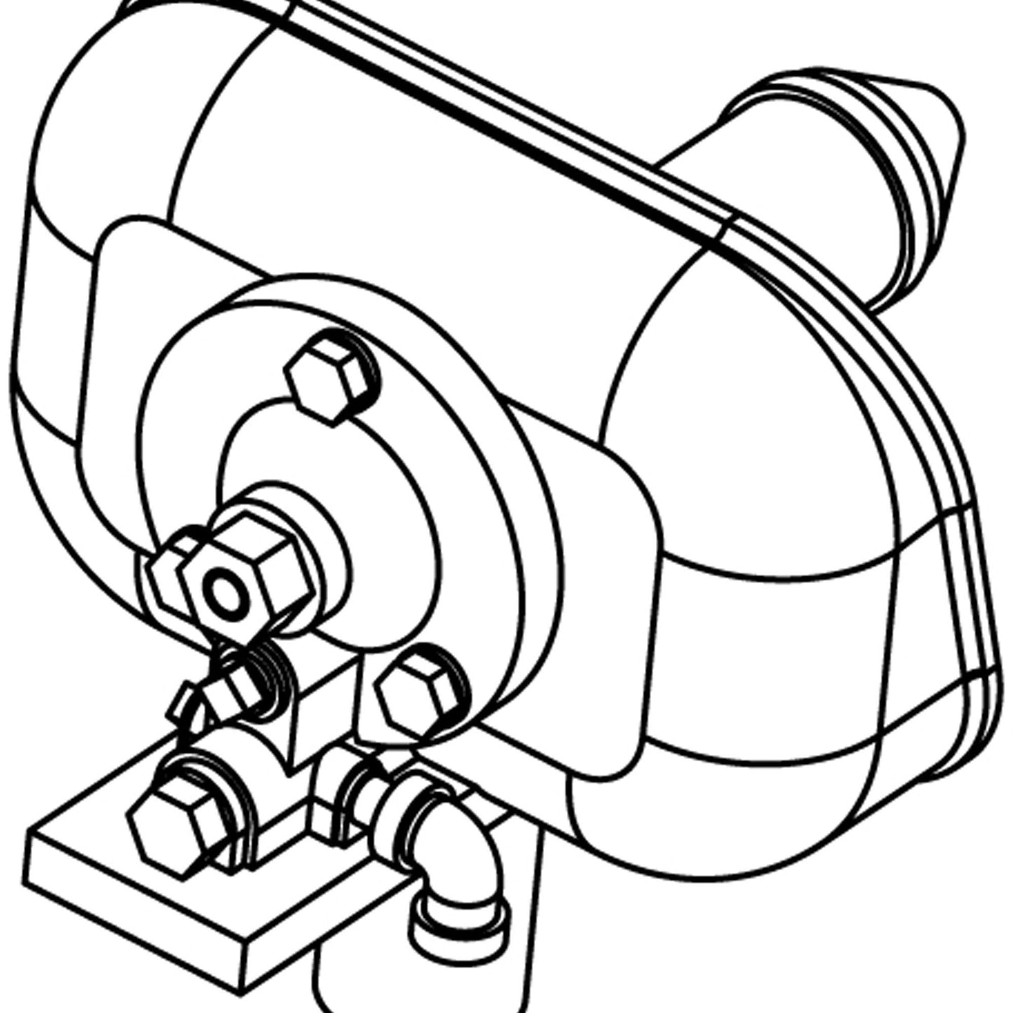 HO Hancock Air Whistle with Reflector (ATH01324)