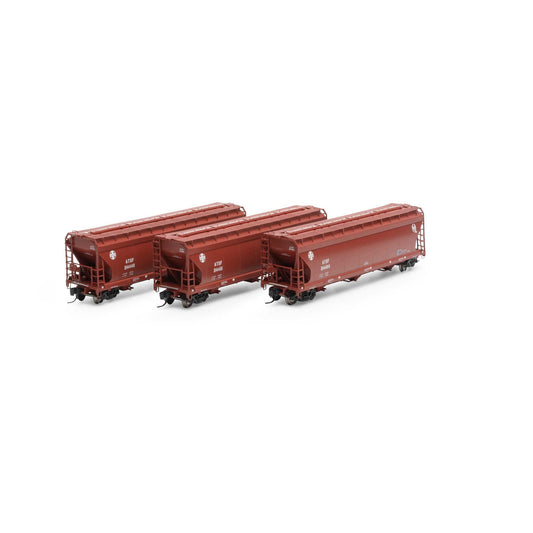 N ACF 4600 3-Bay Center Flow Hopper Model (ATH12946)