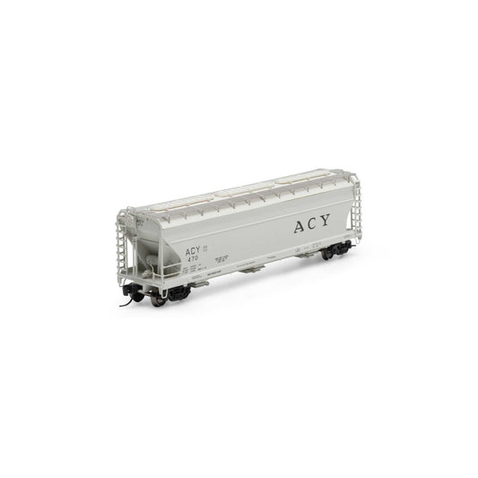 N ACF 4600 3-Bay Center Flow Hopper C&NW #180018 (ATH12947)