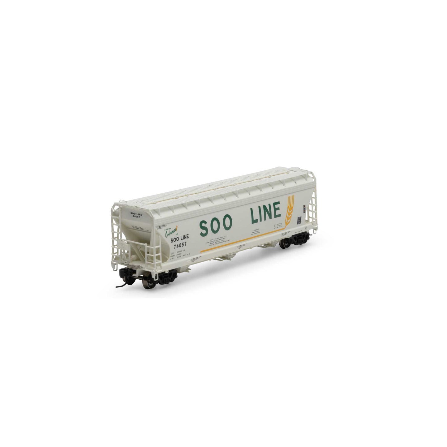 N ACF 4600 3-Bay Center Flow Hopper SOO #74057 (ATH12950)