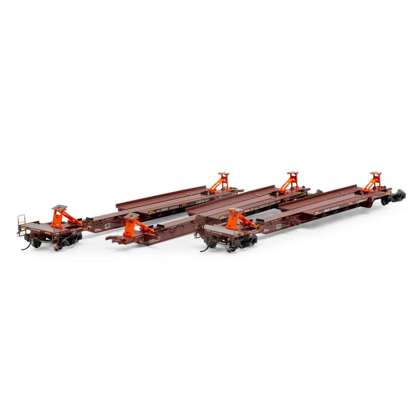 HO RTR 57' Trinity Spine Car BNSF #300503 (ATH15674)