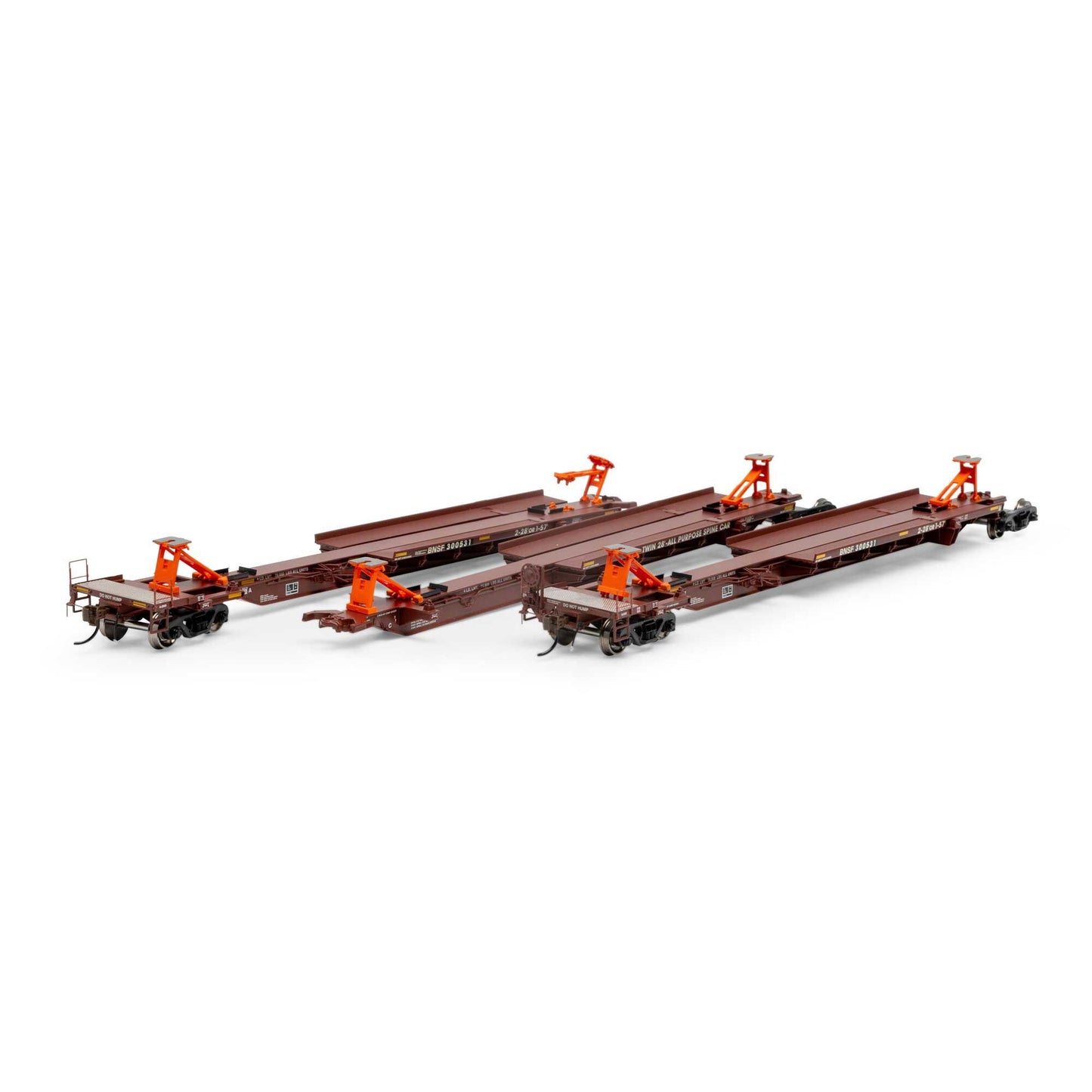 HO RTR 57' Trinity Spine Car BNSF #300531 (ATH15675)