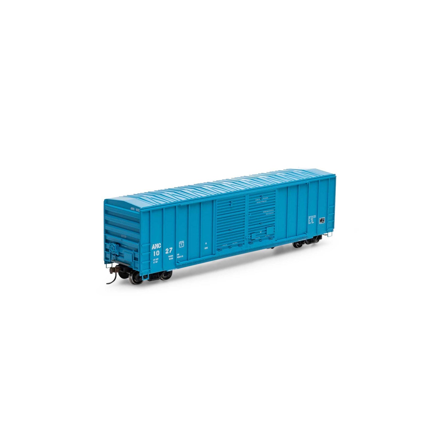 HO 50' FMC 5077 Double Door Box Car AMC #1027 (ATH15889)