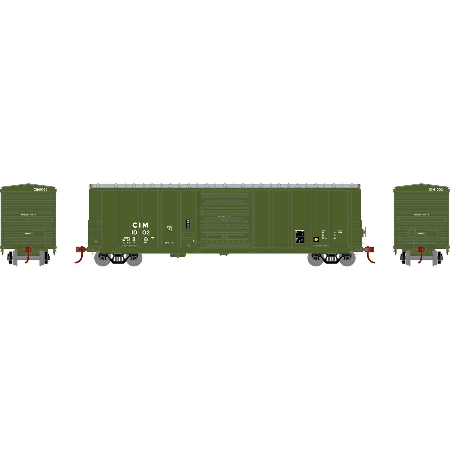 HO 50' PS 5277 Box Car C&IM #1002 (ATH15955)