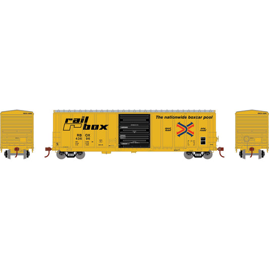 HO 50' PS 5277 Box Car RBOX #43696 (ATH15964)