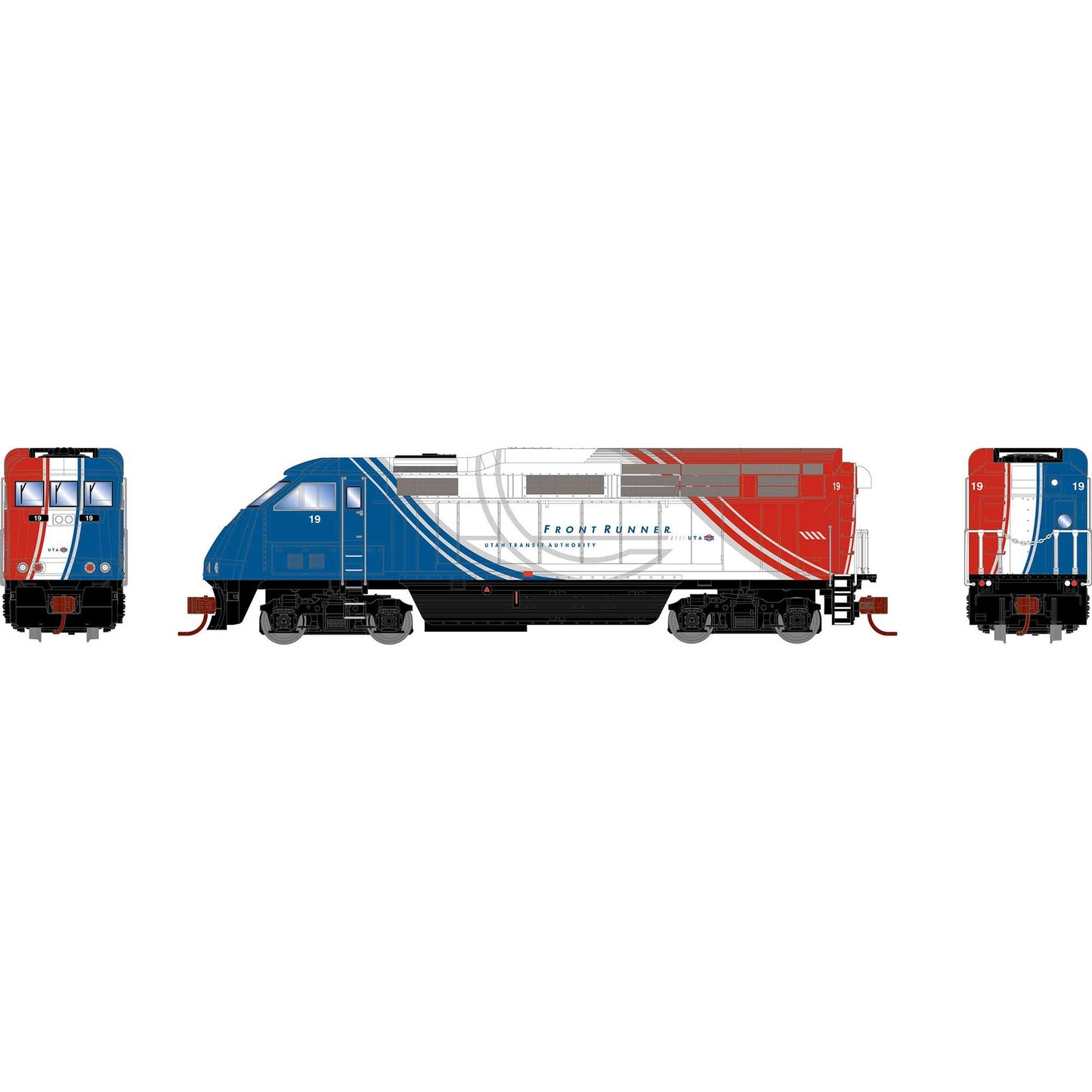 N F59PHI Locomotive with DCC and Sound (ATH15969)