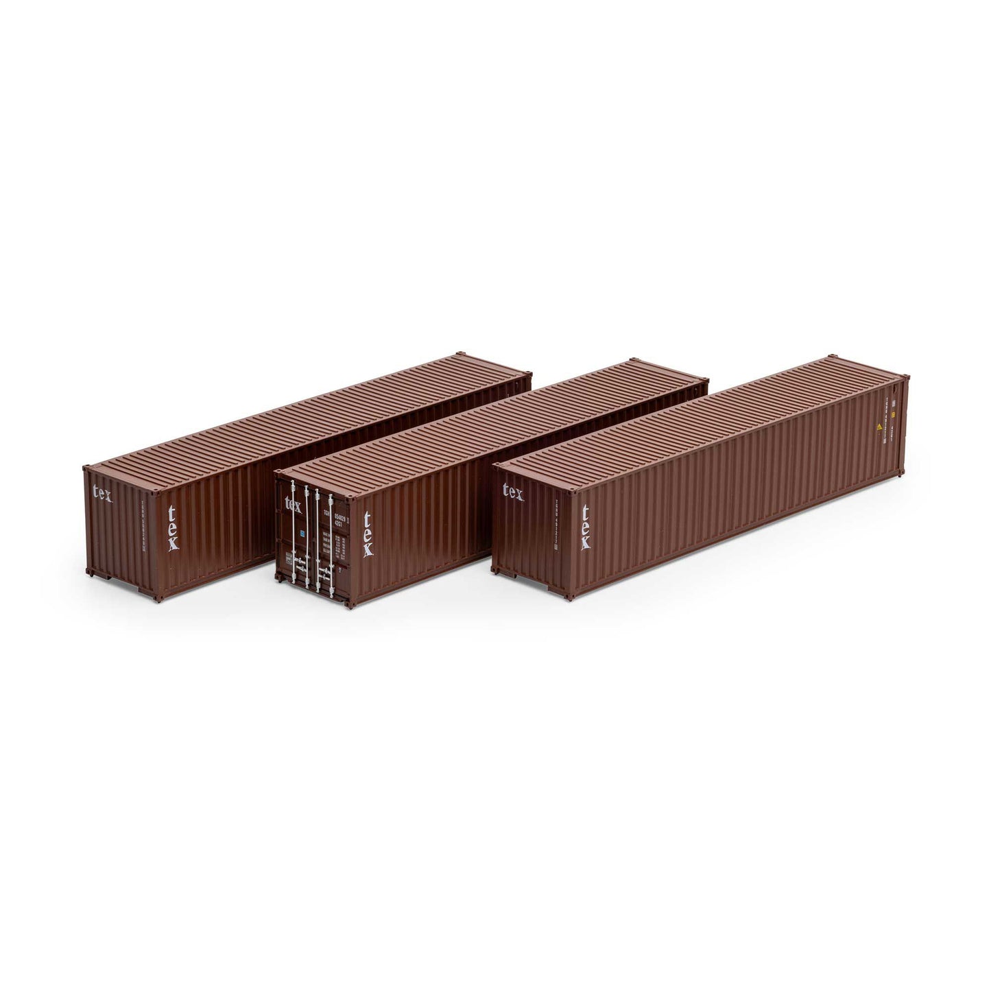 HO 40' Low Cube Container TGHU #1 (3) (ATH16383)
