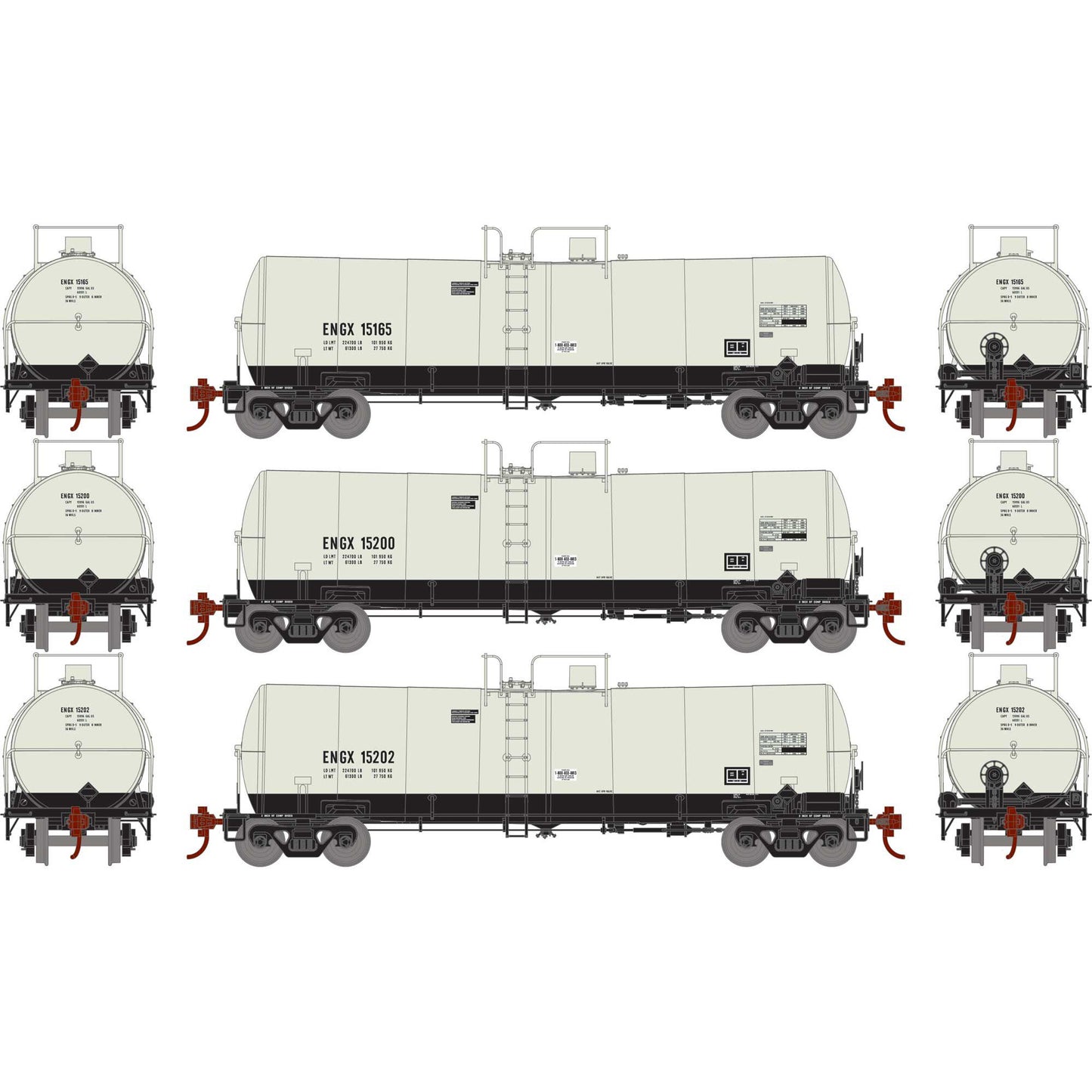 HO 16,000 Gallon Clay Tank (ATH16404)