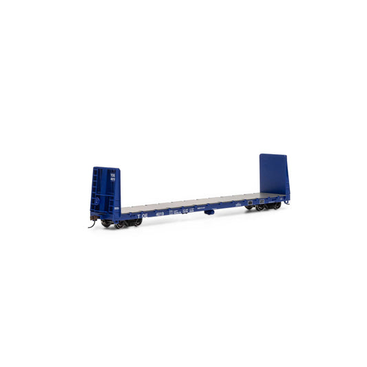 HO 60' Bulkhead Flat TOE #4019 Plastic Model (ATH17221)
