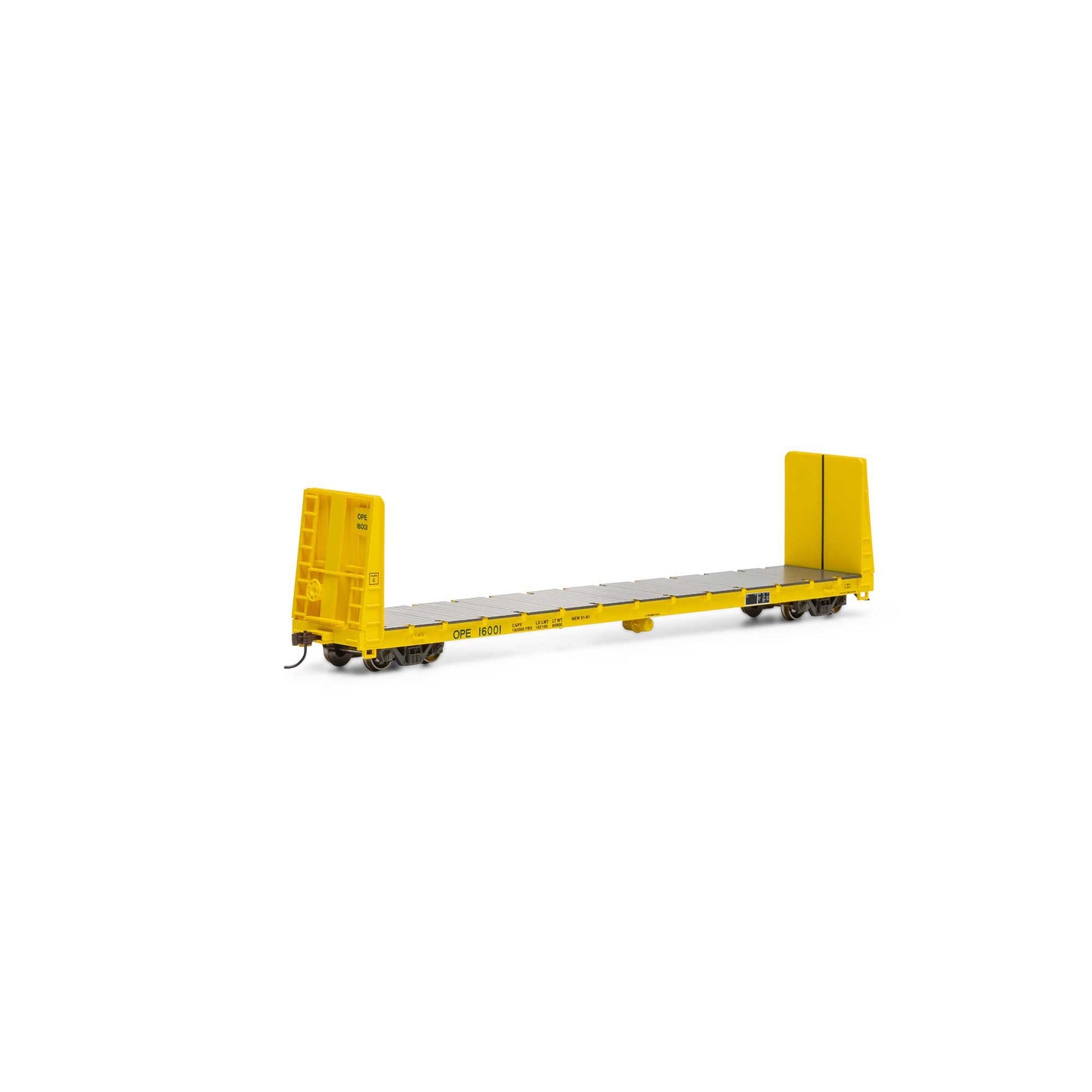 HO 60' Bulkhead Flat OP&E #16001 (ATH17230)