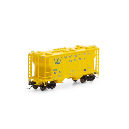 N PS-2 2600 Covered Hopper WW #4007 (ATH17255)
