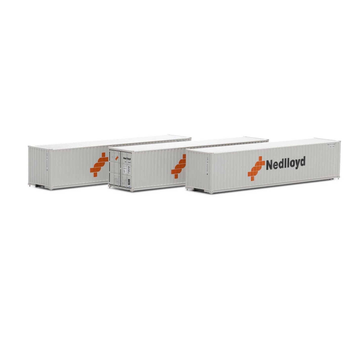N 40' Corrugated Low Container Nedlloyd #1 (3) (ATH17394)