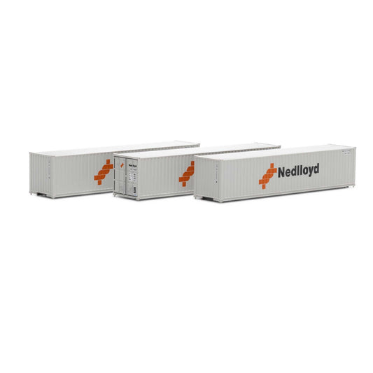 N 40' Corrugated Low Container Nedlloyd #1 (3) (ATH17394)