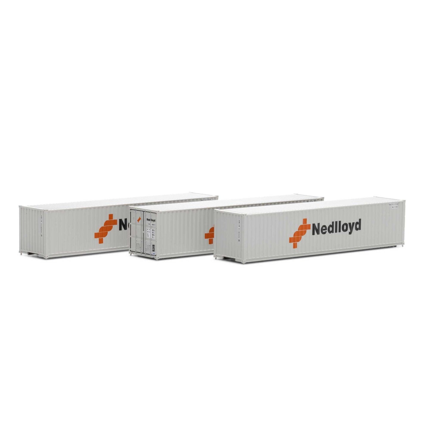 N 40' Corrugated Low Container Nedlloyd #2 (3) (ATH17395)