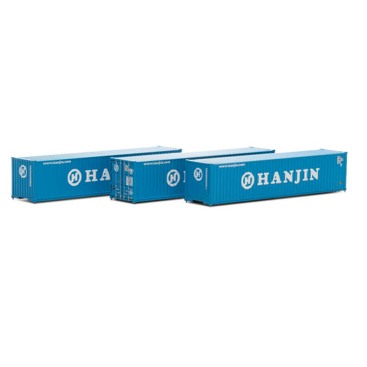 N 40' Corrugated Low-Cube Container Hanjin #1 (ATH17400)