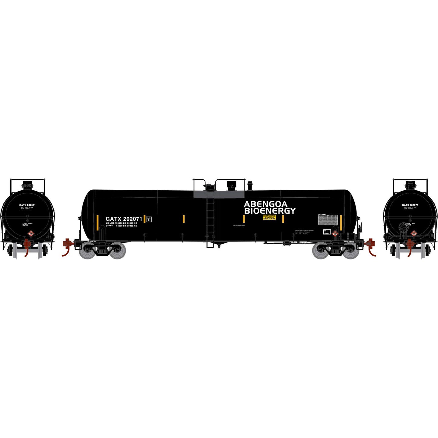 N 30,000-Gallon Ethanol Tank GATX #202071 (ATH18024)