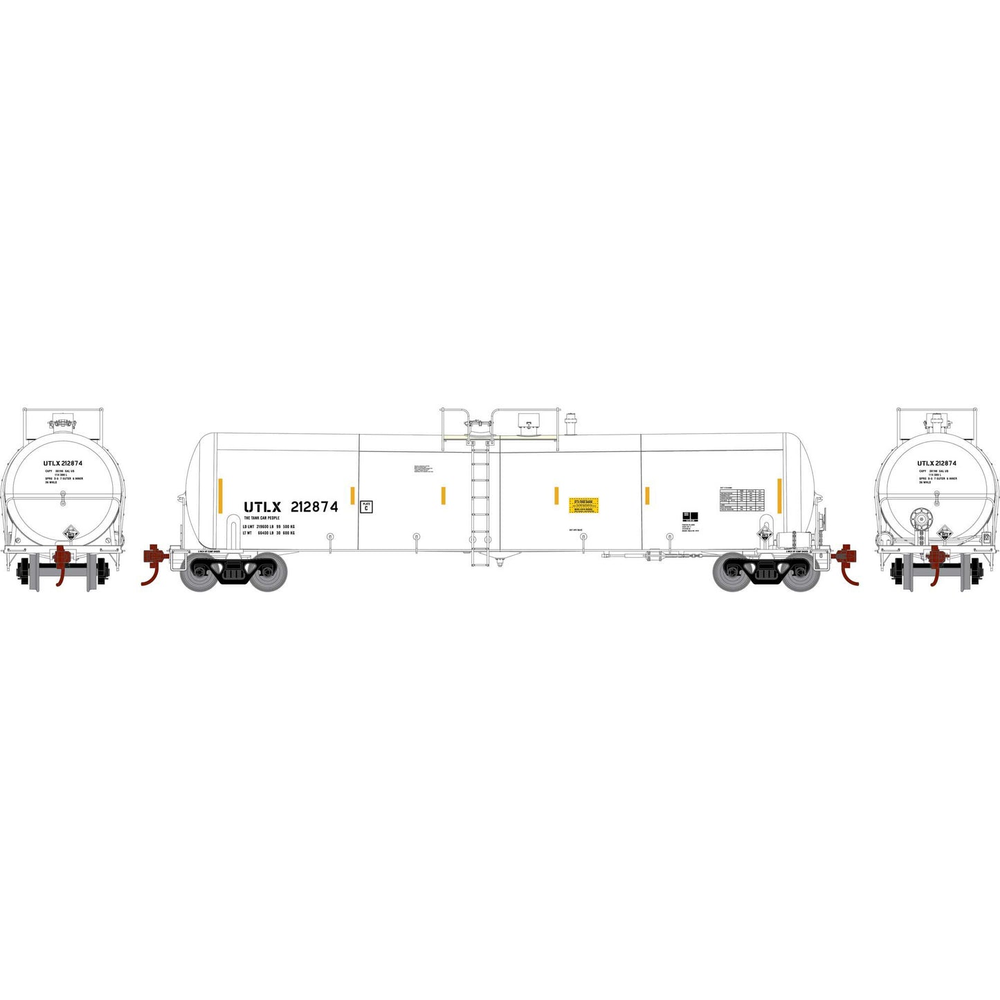 N 30,000-Gallon Ethanol Tank Car Model (ATH18028)