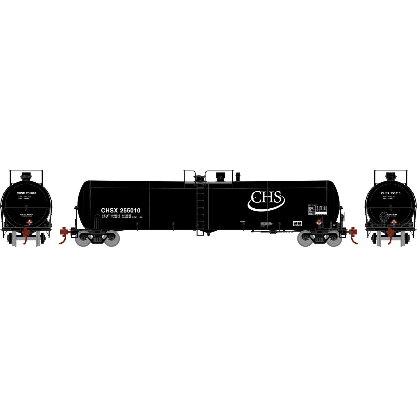 N 30,000-Gallon Ethanol Tank Car CHSX #255010 (ATH18032)