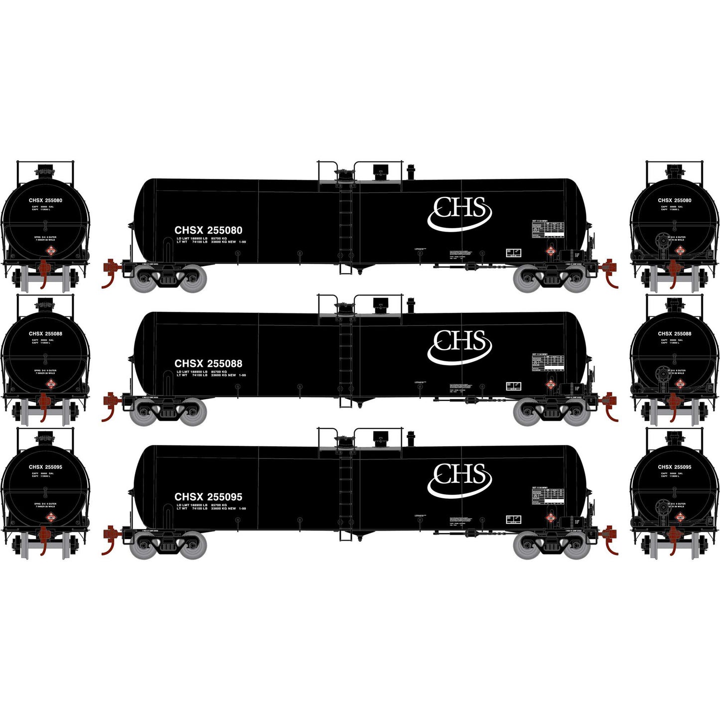 N 30,000-Gallon Ethanol Tank CHSX #3 Model (ATH18035)