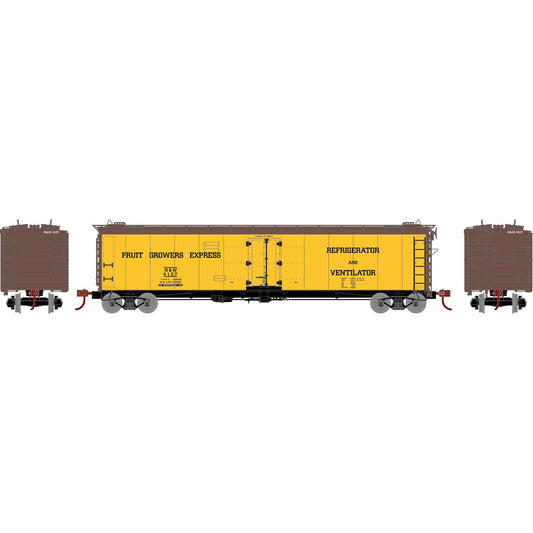 N 50' Ice Bunker Reefer Norfolk and Western #4107 (ATH18090)