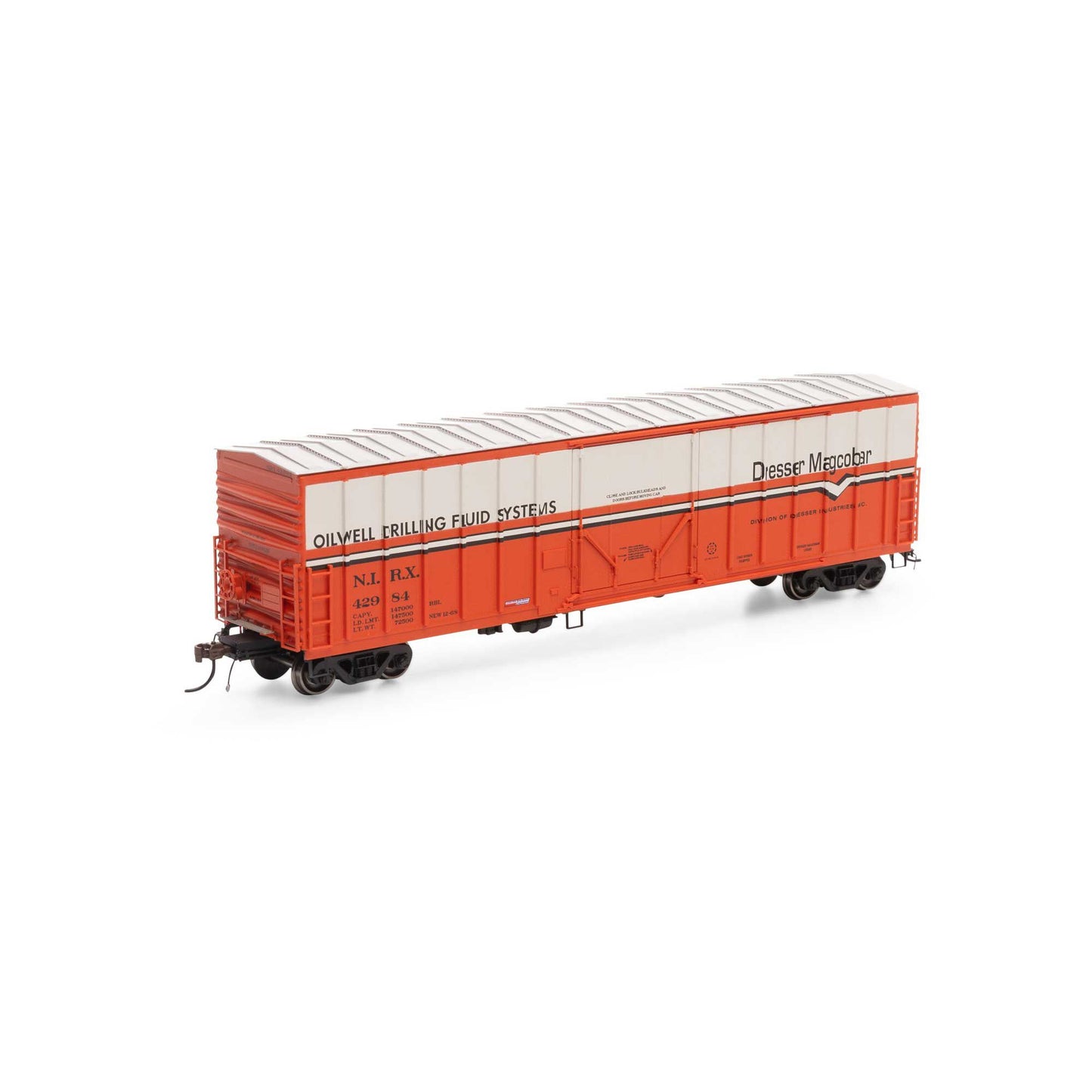HO 50' NACC Box Dresser Magcobar Model Train Car (ATH18437)