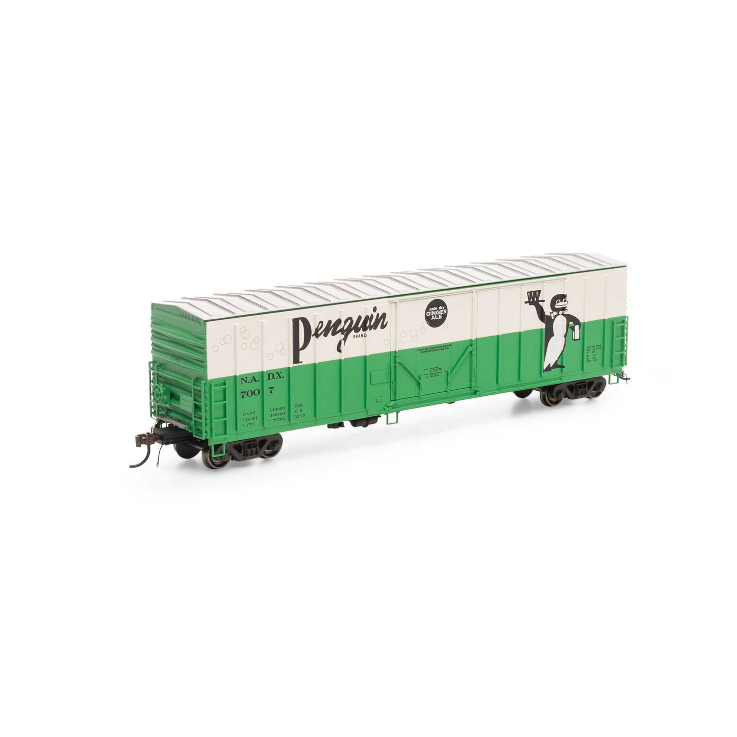 HO 50' NACC Box Penguin Ginger Ale #7007 Plastic Model (ATH18447)