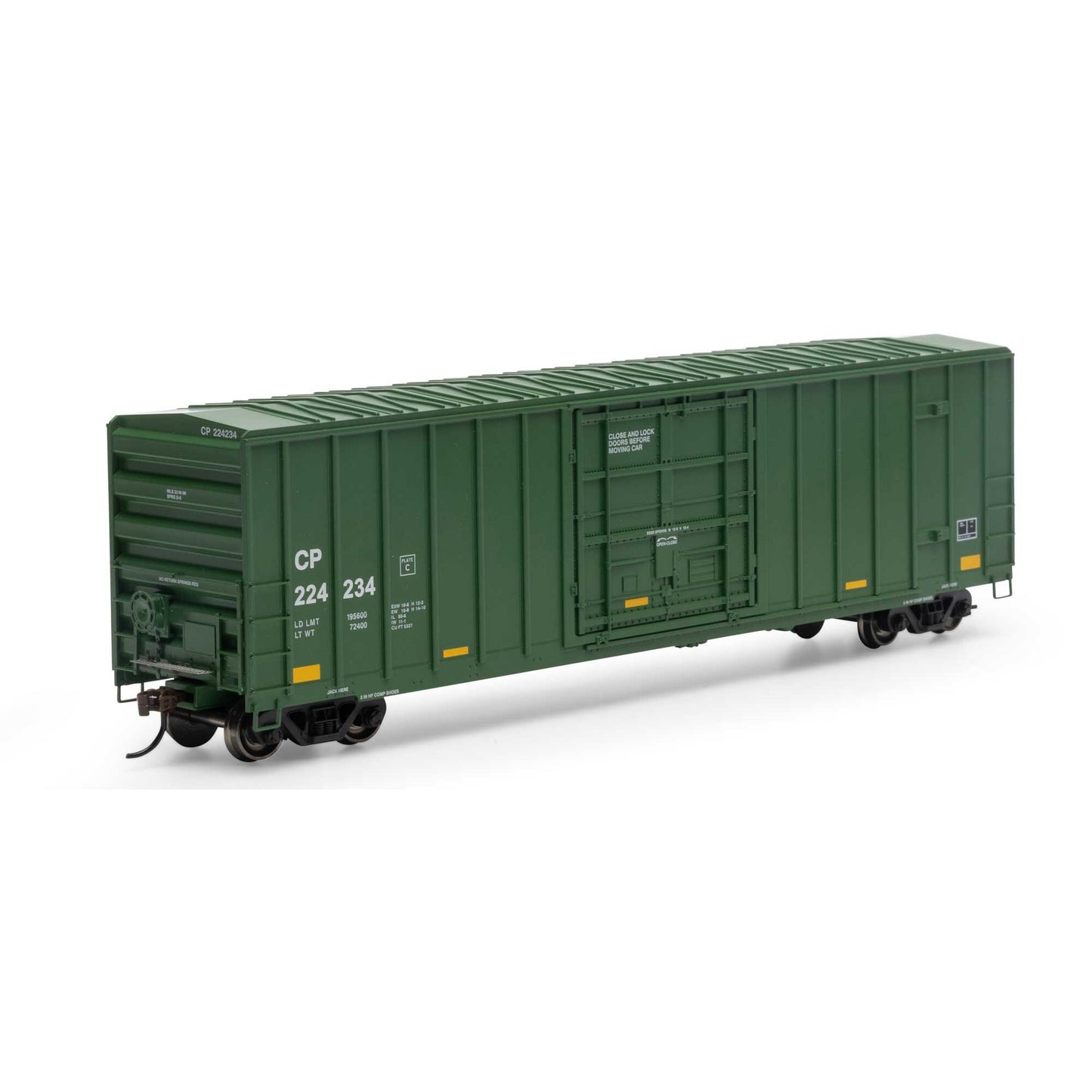 HO FMC 5327 12' Plug Door Box, CPR #224234 Plastic Model (ATH18678)