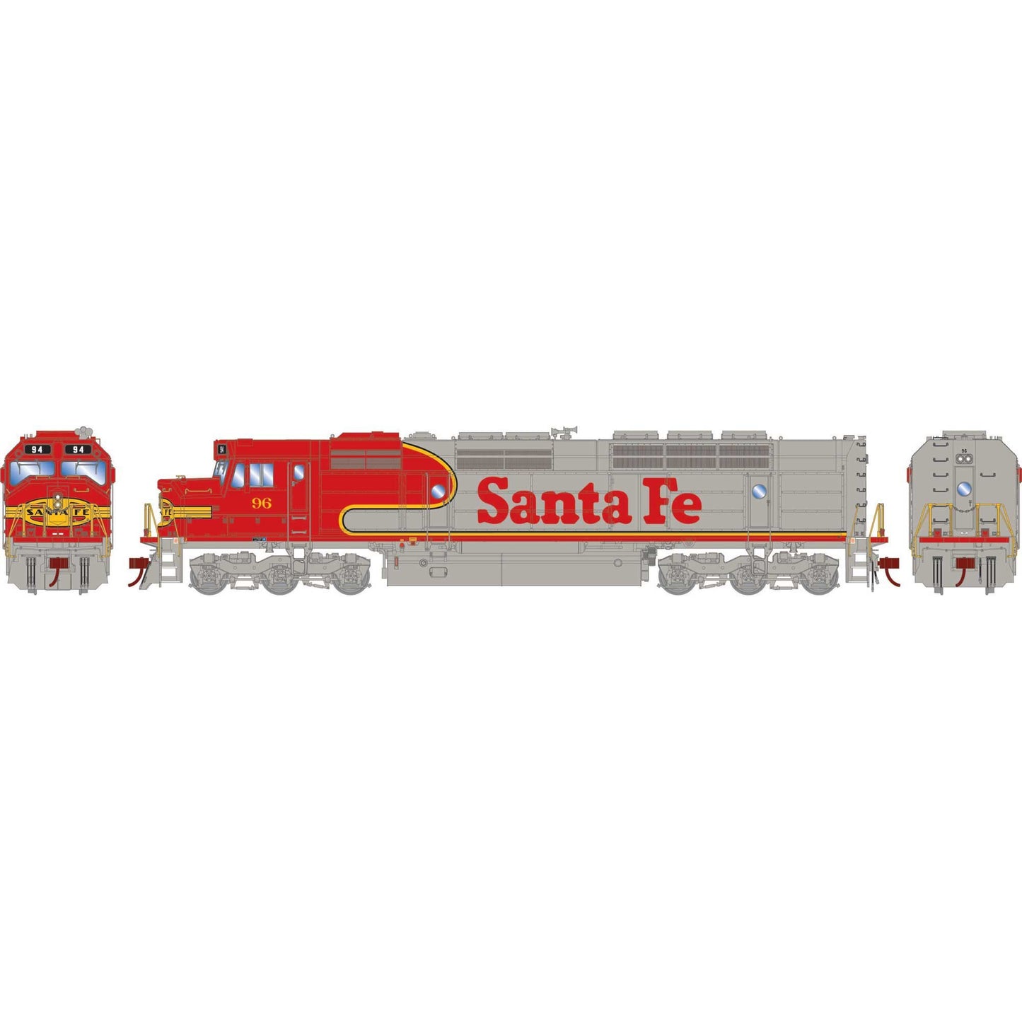 N FP45 Locomotive ATSF #96 with Sound (ATH19081)