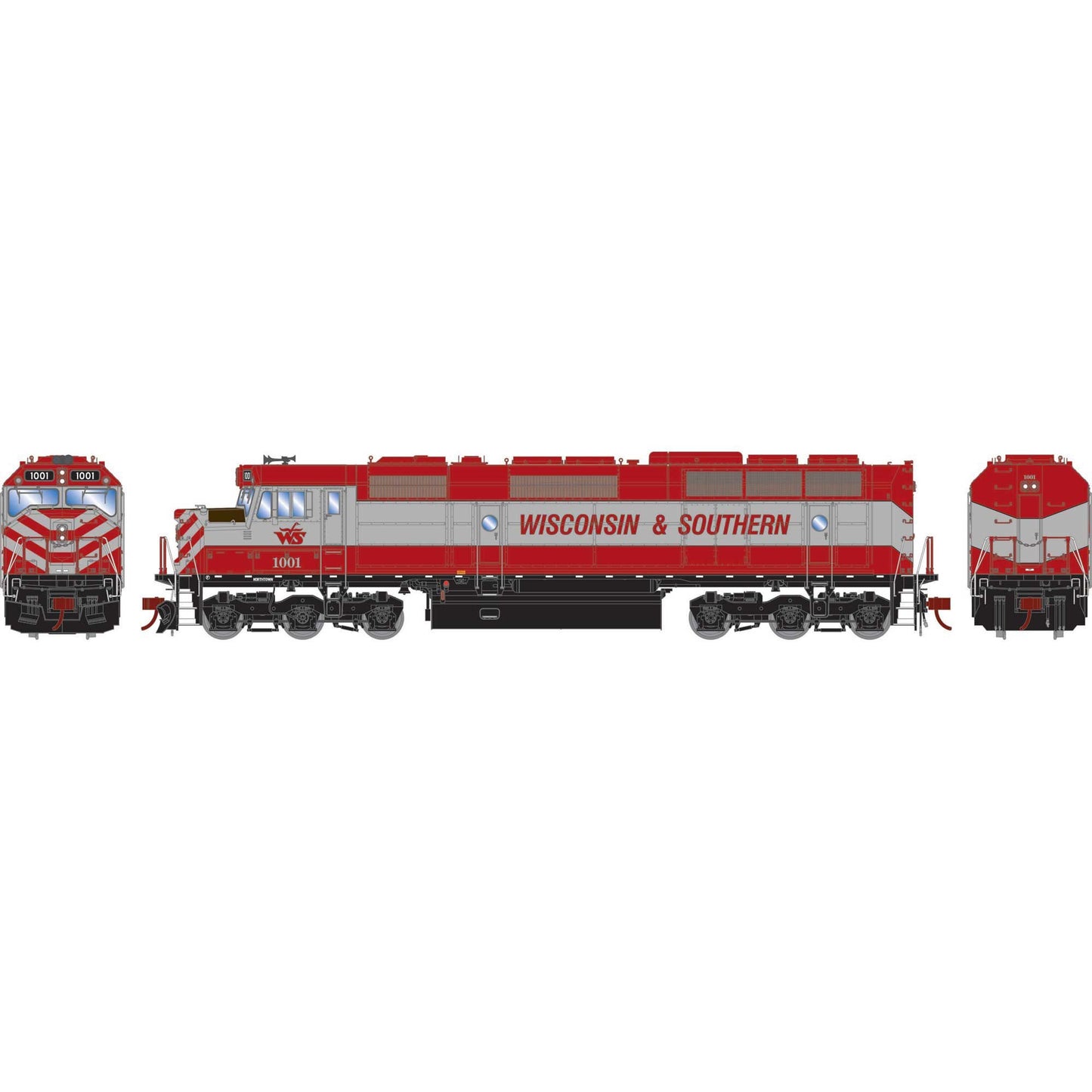 N F45 Locomotive, WSOR #1001 (ATH19084)